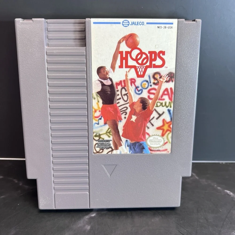 Hoops (Nintendo Entertainment System,‎ 1989) - Authentic